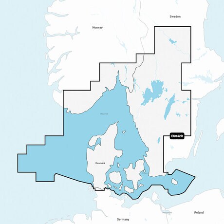 Sjökort GARMIN NAVIONICS + Regular område.