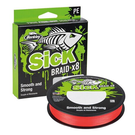 Berkley Sick Braid Red 150m