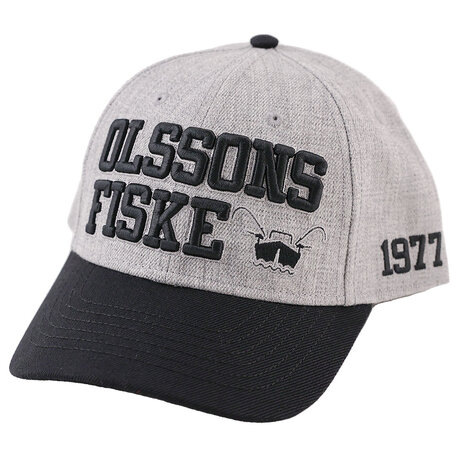 Olssons Fiske Keps Snapback Black Gray