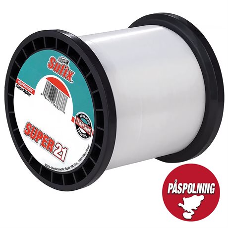 Sufix Super 21 Mono Lina Påspolad ca150-250m