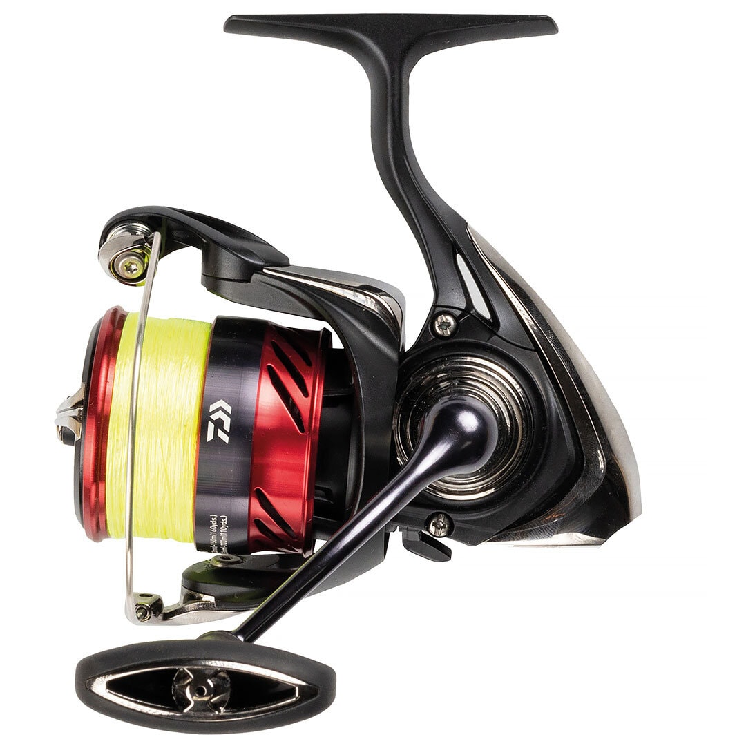 Daiwa 23 Ninja LT 2000 Black Red Påspolad 0,13mm