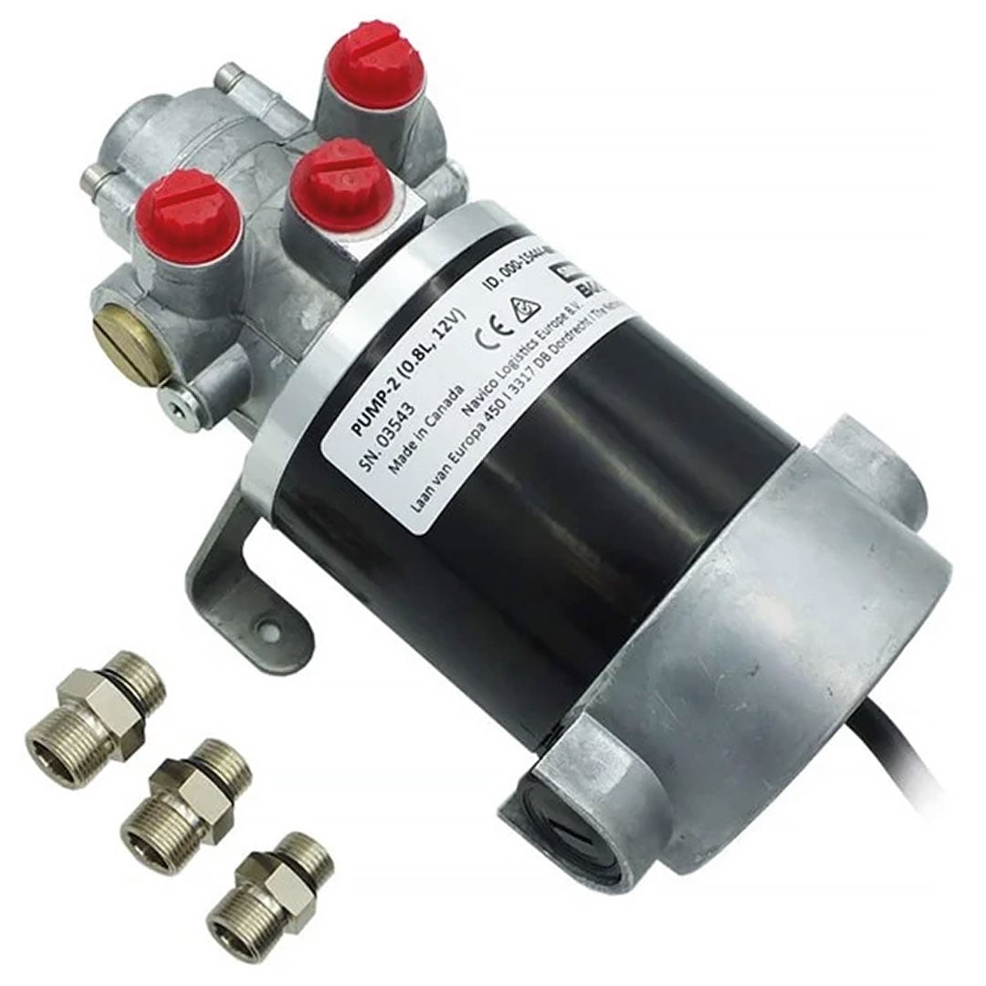 PUMP-2,12V HYDRAULIC,0.8L( <10m båt). (BV*)