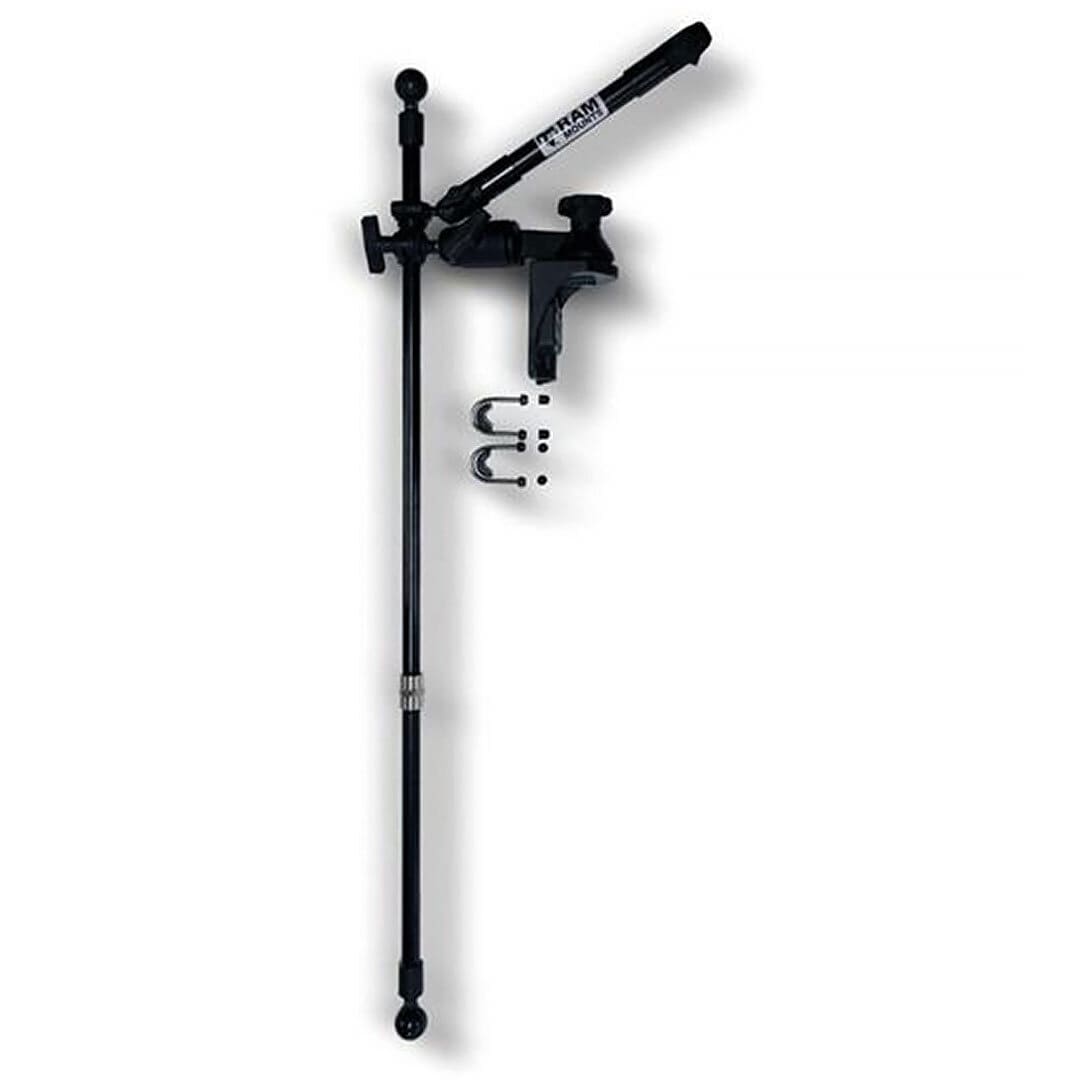 RAM Pro 360 V Live Pole Mount - Vertical and Rail Base