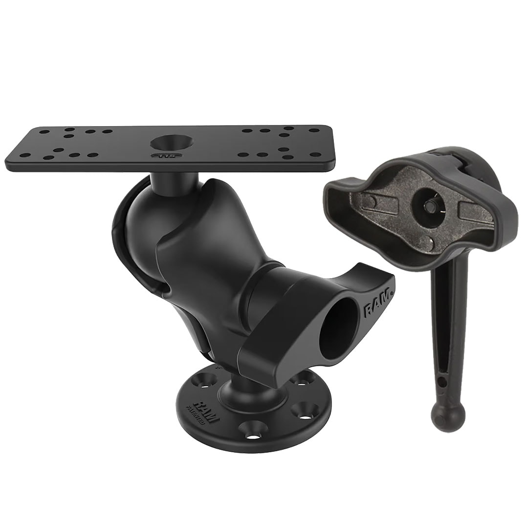 RAM-D-115-C kompl.fäste (13cm arm)+Verktygsarm online hos olssonsfiske.se