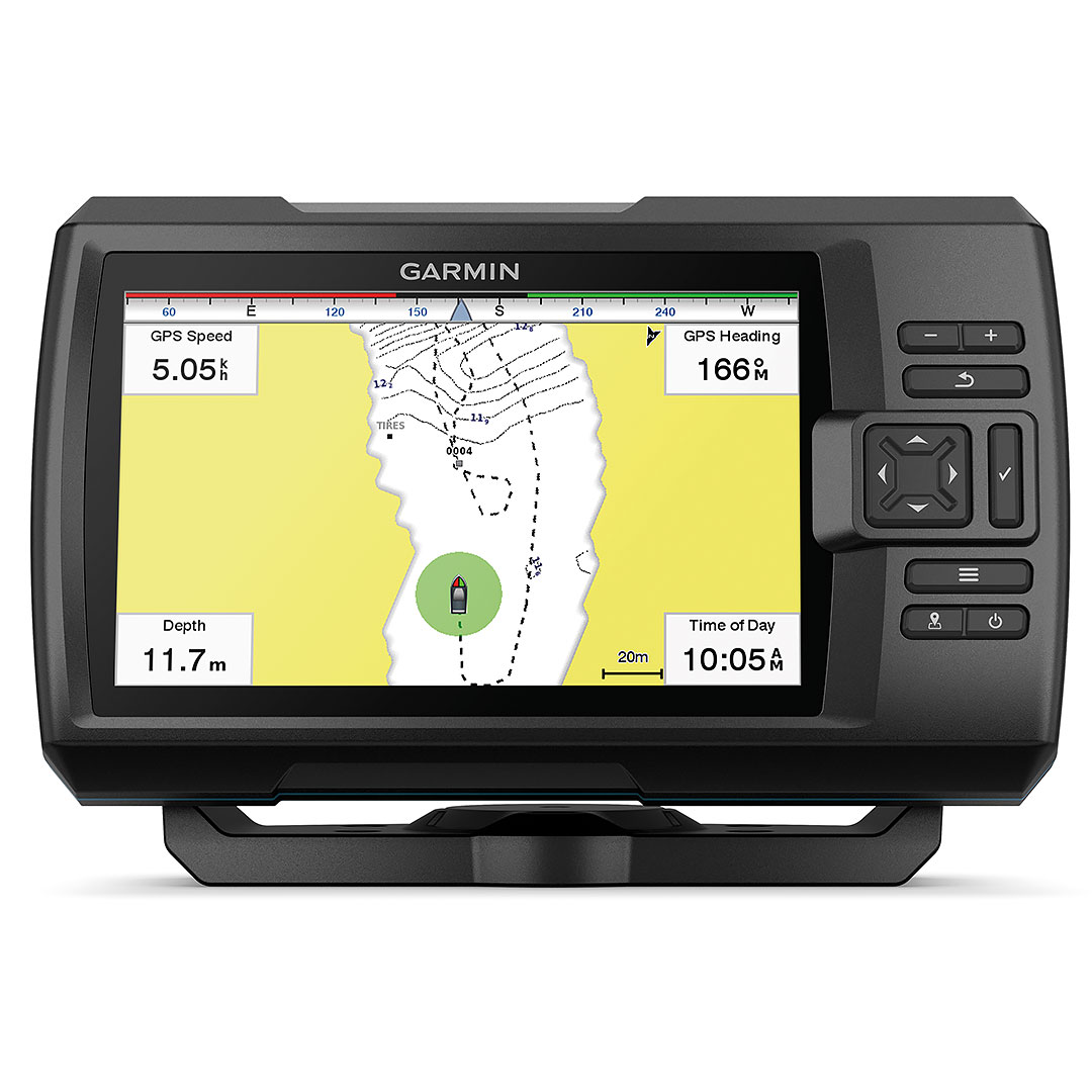 With Waypoint Map And 77/200kHz TM Transducer Garmin STRIKER™ 4 FishFinder/GPS 