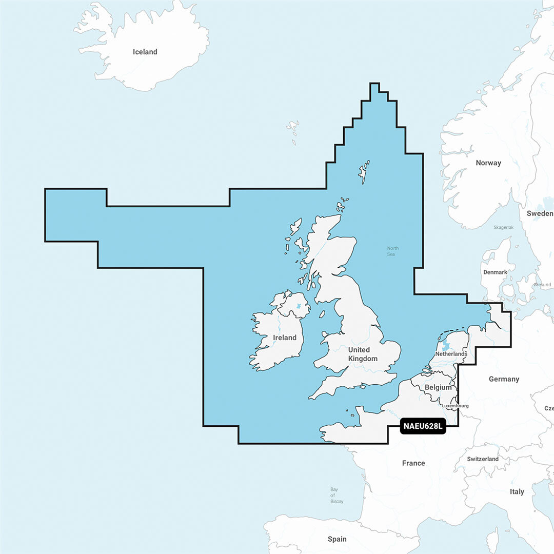 Navionics+ Large EU628L/U.K., Ireland & Holland.