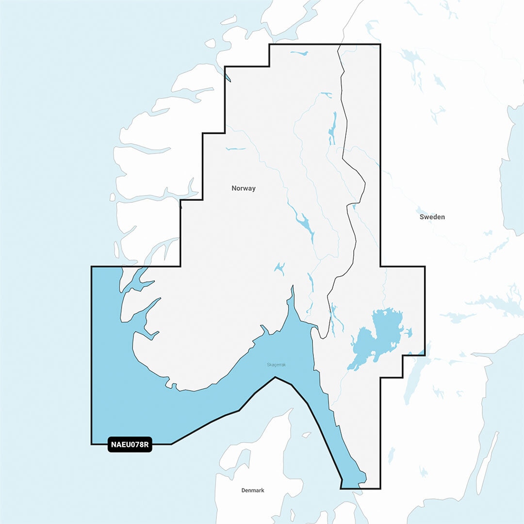Navionics+ Regular EU078R/Oslo, Skagerrak & Haugesund