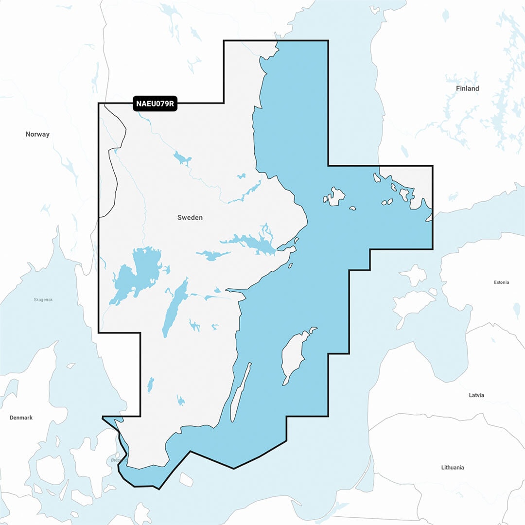 Navionics+ Regular EU079R/Sweden, Southeast