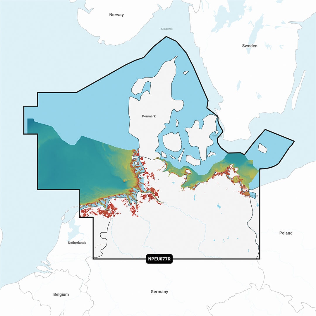 Navionics Platinum+ Regular Denmark & Germany, North (*BV)