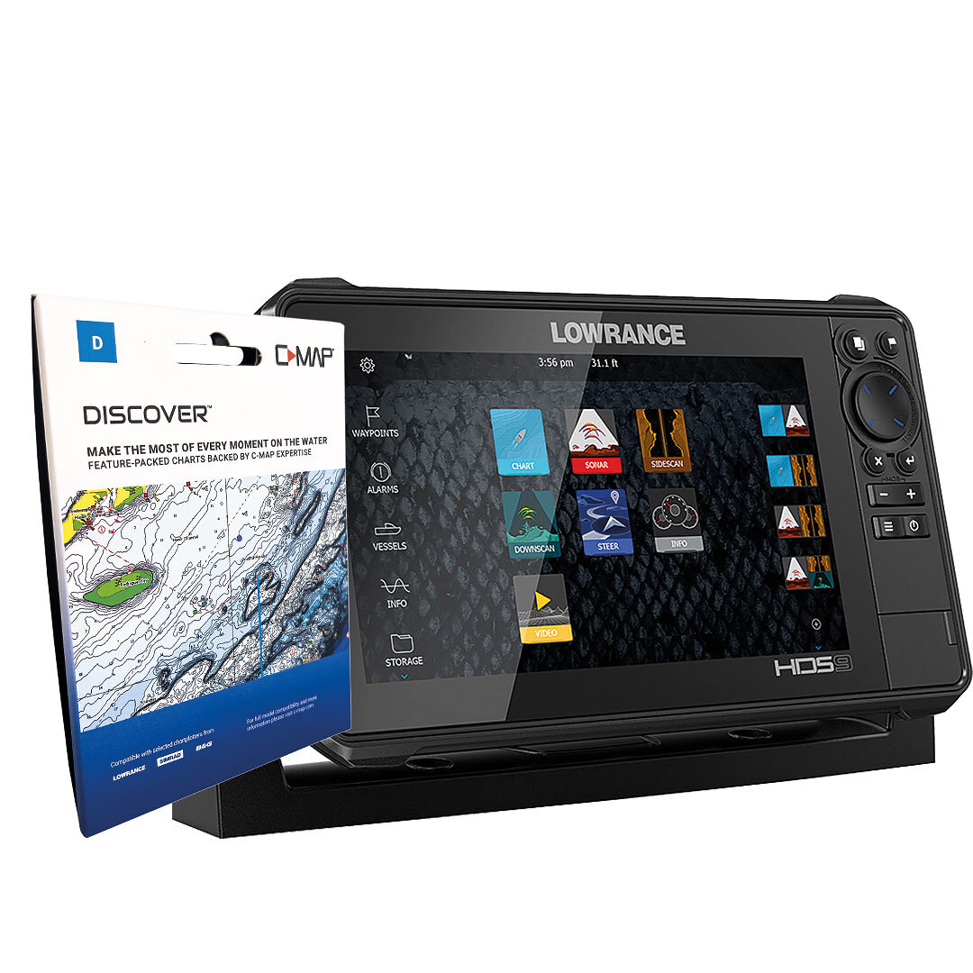 Lowrance HDS LIVE 9 +Sjökort Y055