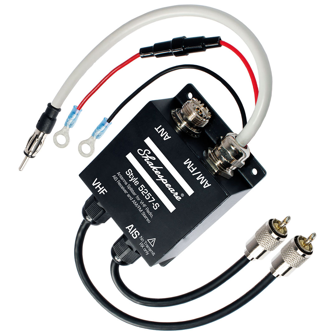 Antennsplitter  för VHF till AIS VHF & AM/FM.