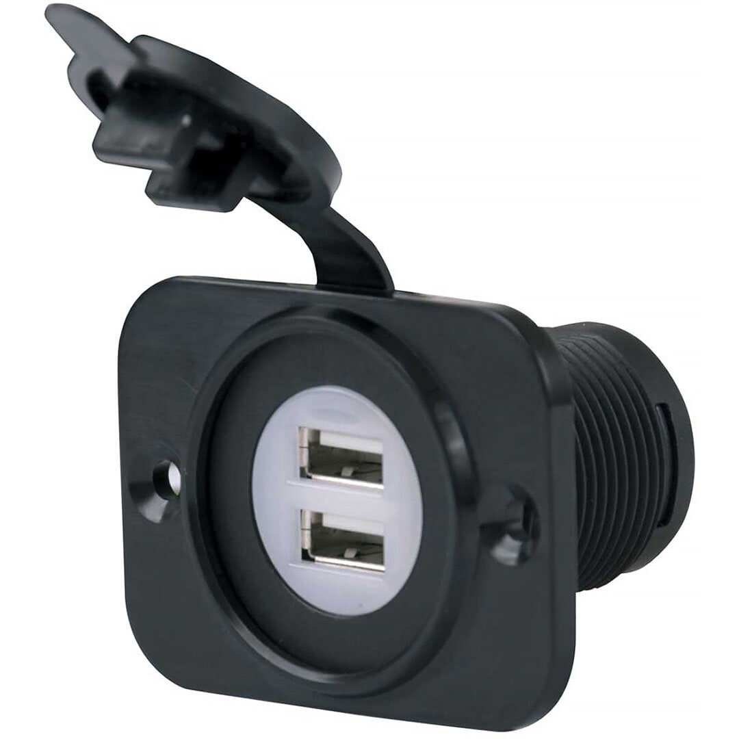 Marinco Uttag 2x USB.