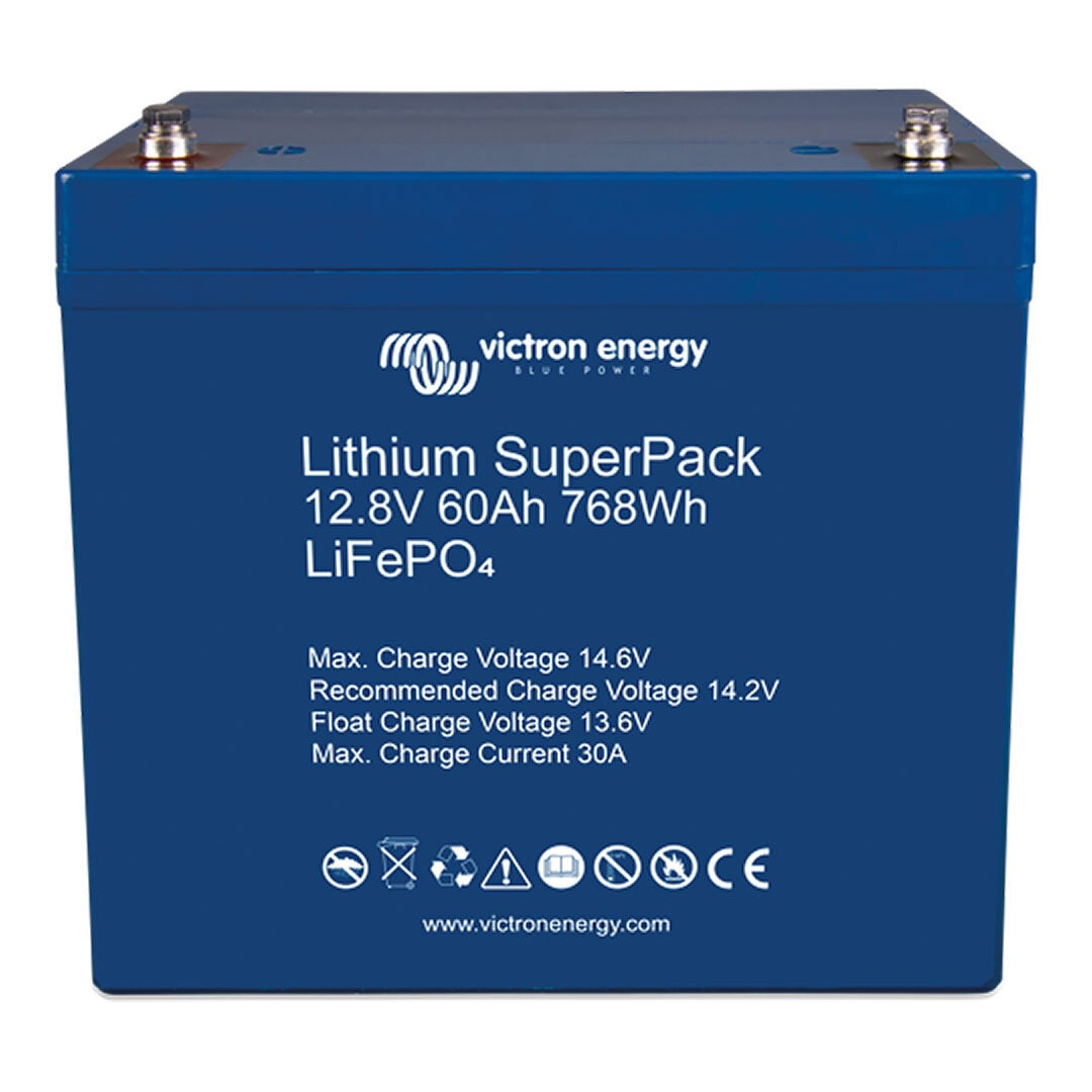 Victron Lithium SuperPack12,8V/60Ah M6 (#8) (BV)