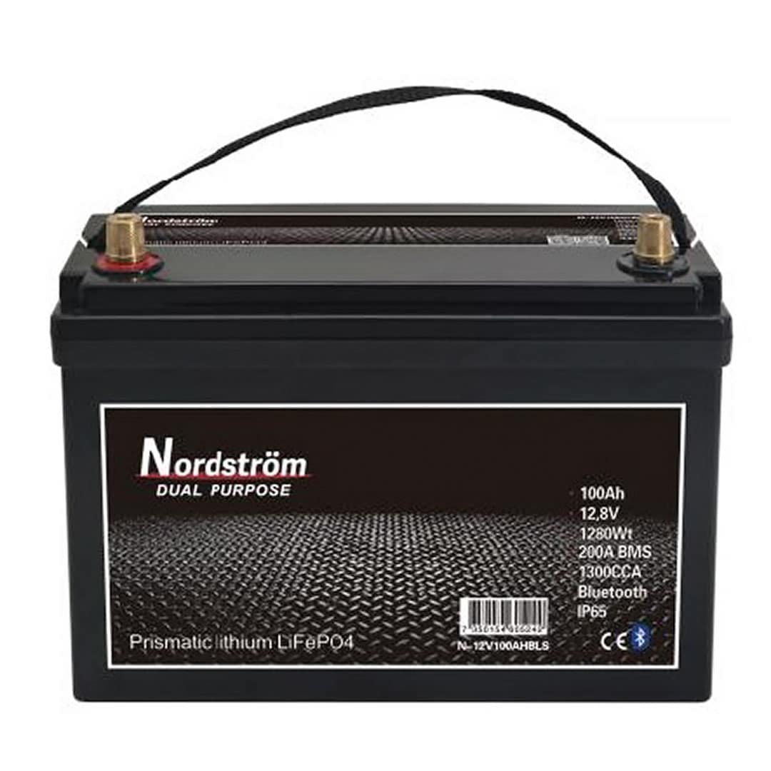 Nordström 12v 100Ah Dual Start 1300CCA (BV*)