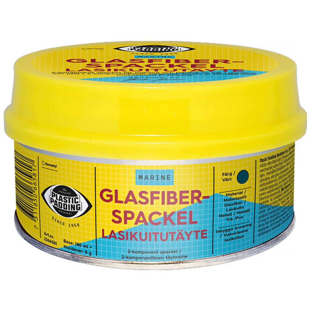 Glasfiberspackel 180 ml.