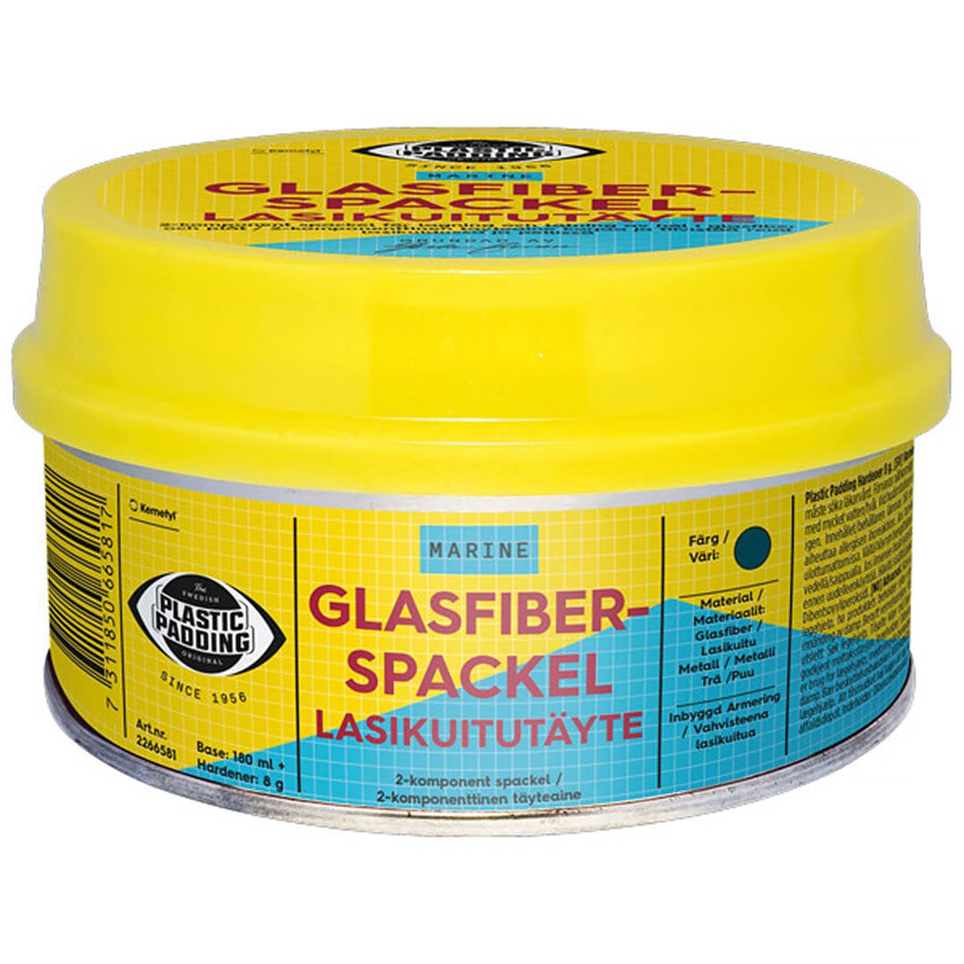 Glasfiberspackel 180 ml.