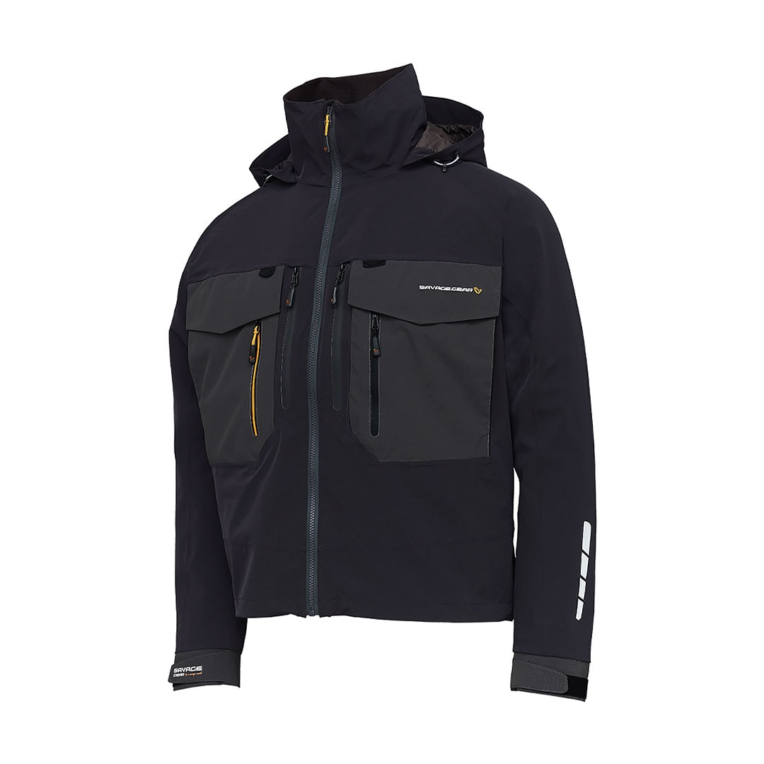 Savage Gear SG6 Wading Jacket Black/Grey