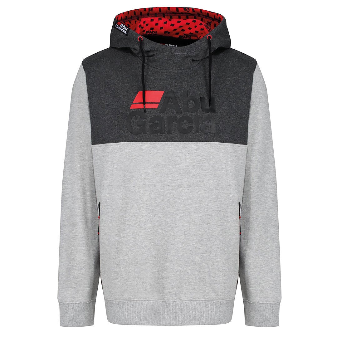 Abu Garcia Two-Tone Hoodie Grey.