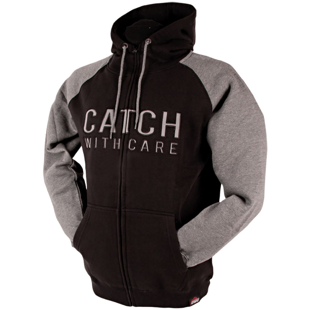 CWC Hoodie Zip Black/Grey