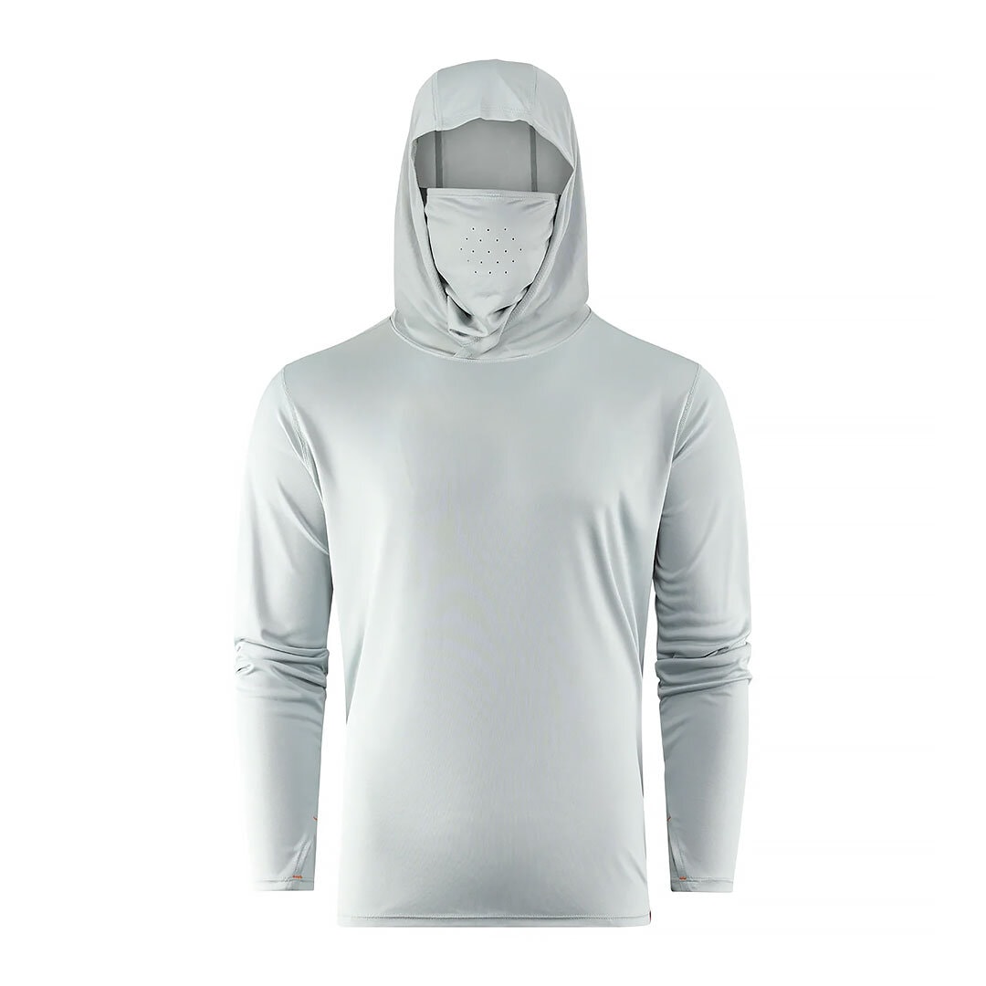 Grundéns Tough Sun Masked Hoodie Iceberg