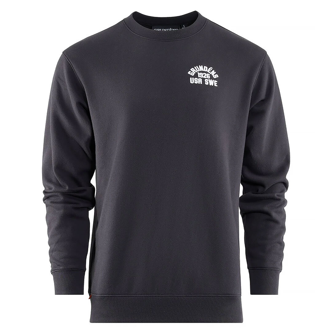 Grundéns 1926 Crew Sweatshirt Black