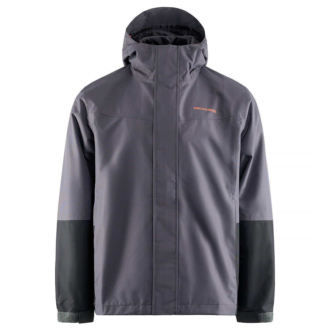 Grundéns Men's Deepwater 2L Fishing Jacket Anchor.