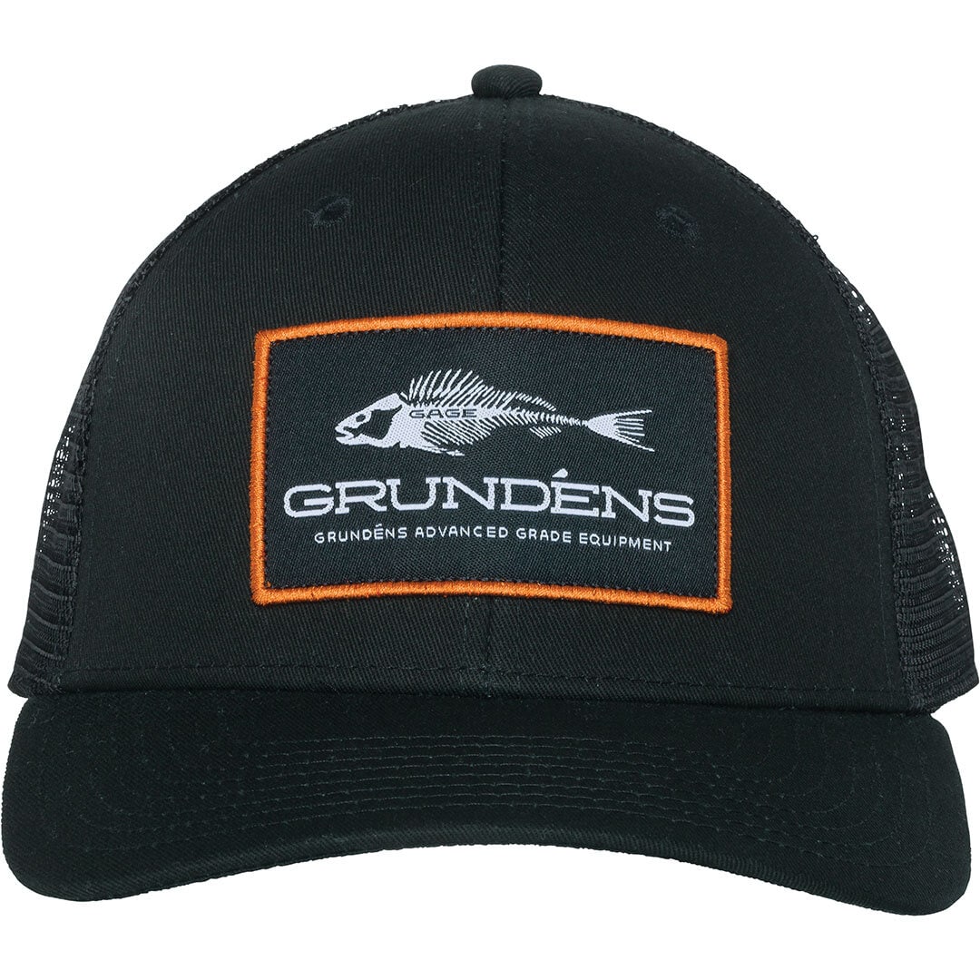 Grundéns Gage Trucker Hat Black One Size.