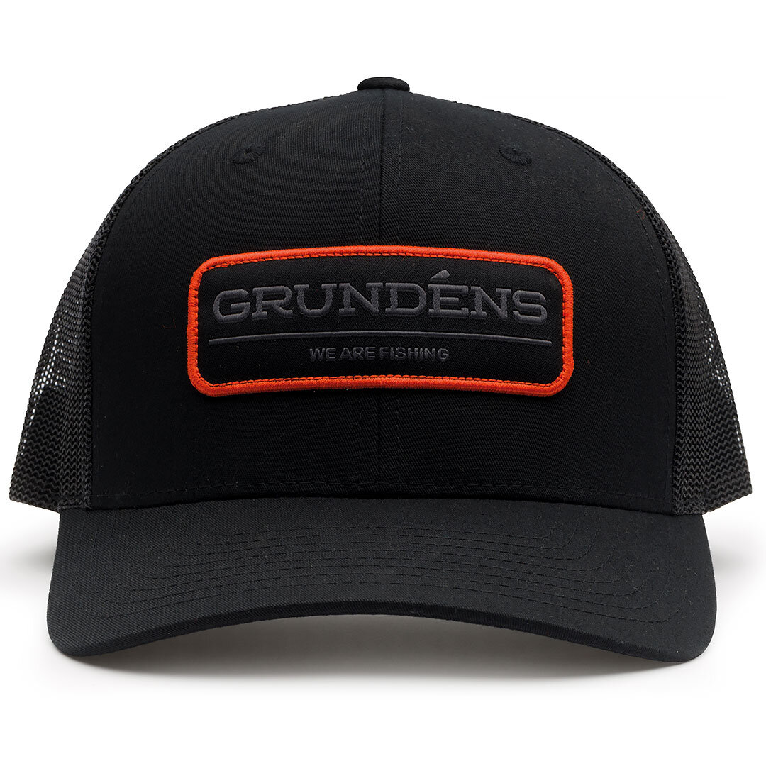 Grundéns We Are Fishing Trucker Hat Black.