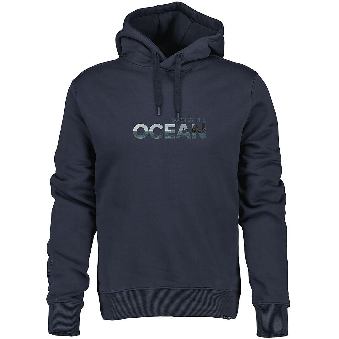 Didriksons Ven Hoodie Ocean Navy Blue