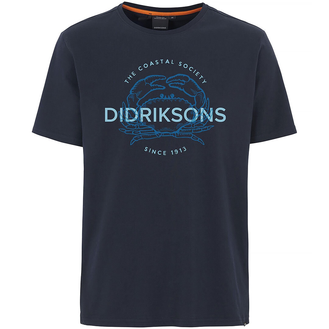 Didriksons Harald USX T-shirt Claws Dark Night Blue