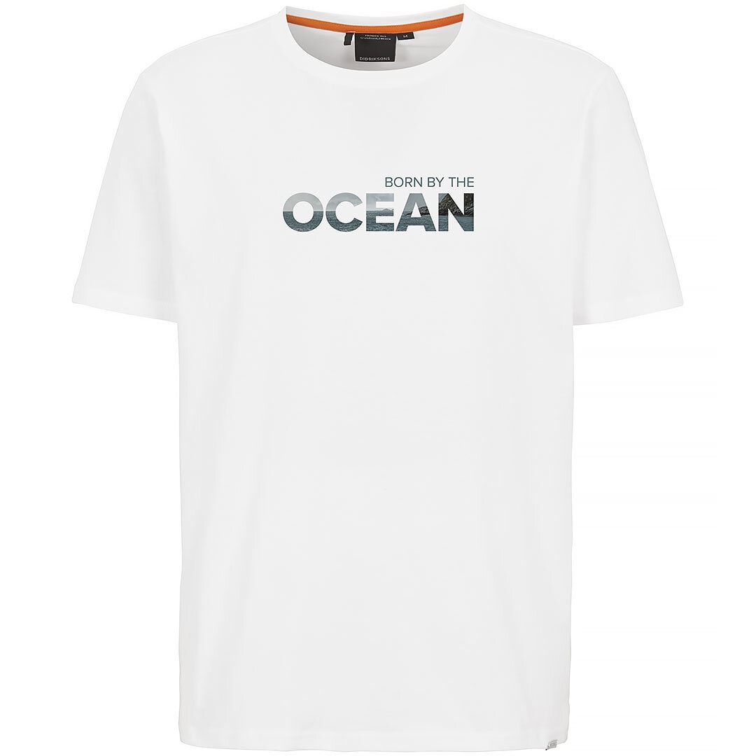 Didriksons Harald Ocean USX T-shirt Snow White.