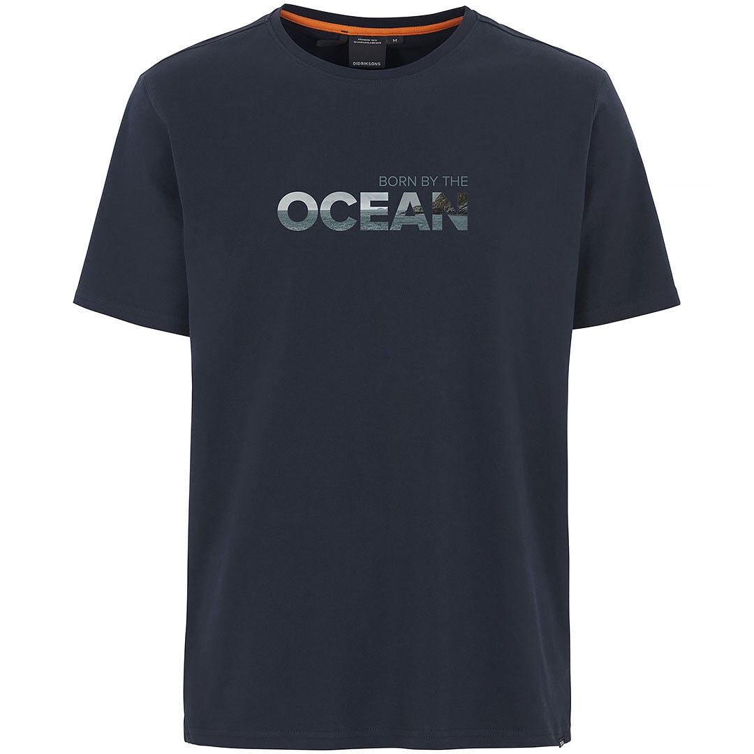 Didriksons Harald Ocean USX T-shirt Dark Night Blue.