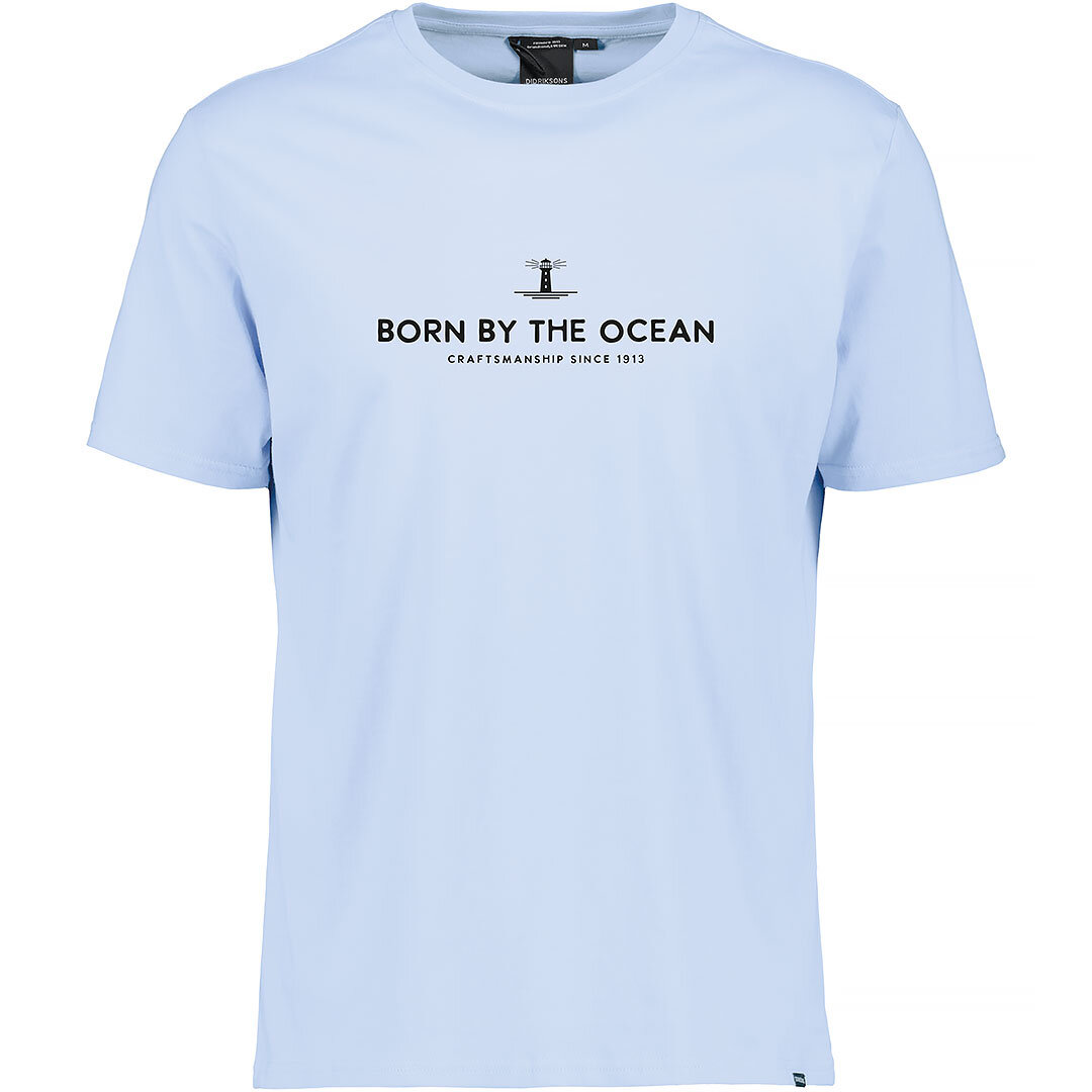 Didriksons Harald Born USX T-shirt Sea Blue