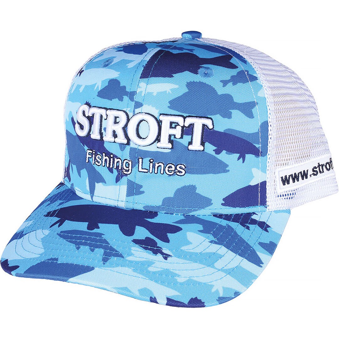 Stroft Keps Blå Camo.
