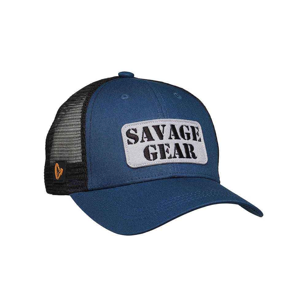 Savage Gear Logo Badge Cap Teal Blue