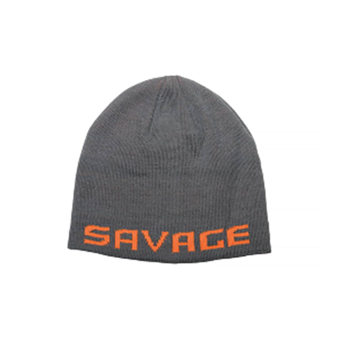 Savage Gear Logo Beanie Rock Grey/Orange