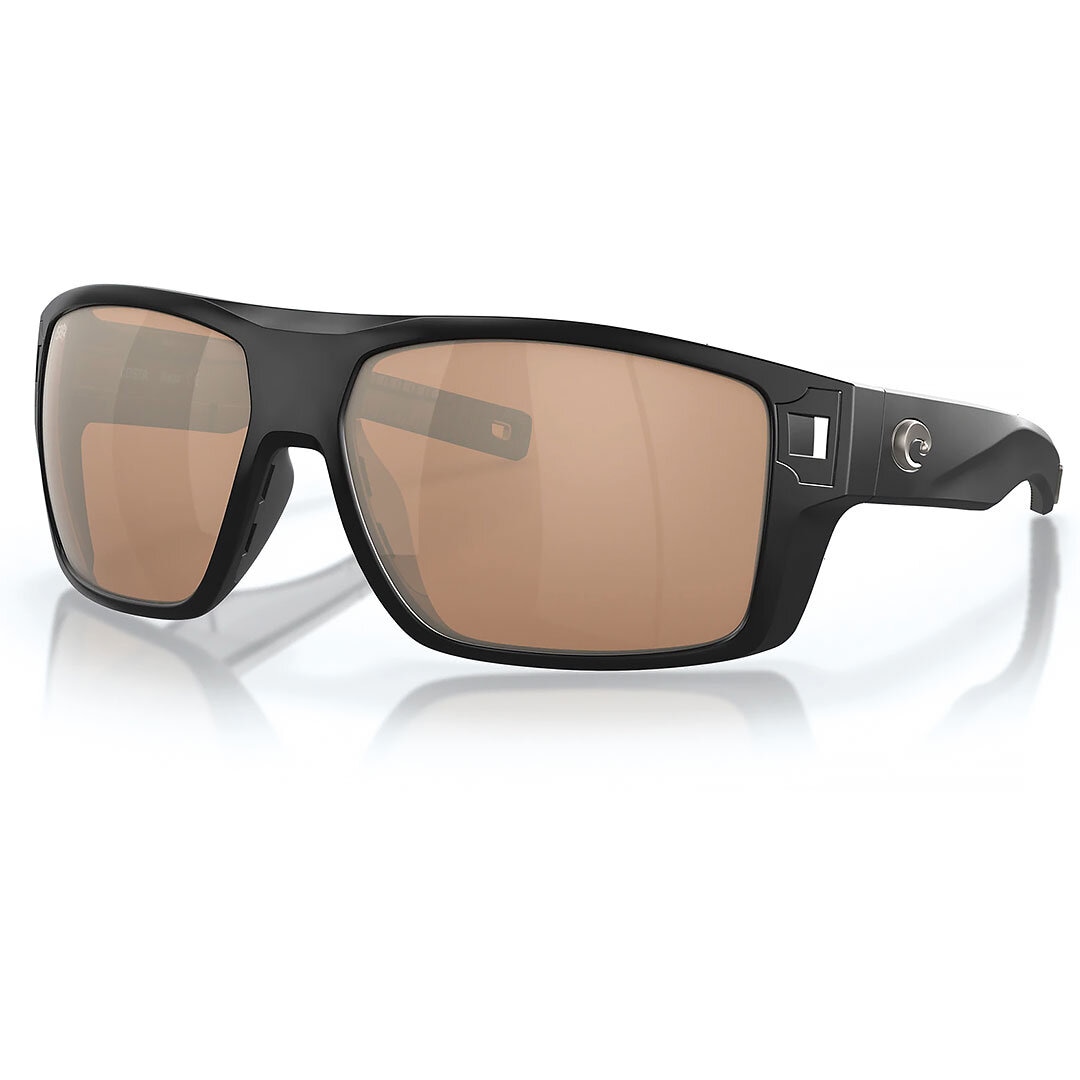 Costa Diego Matte Black - Copper Silver Mirror 580G.