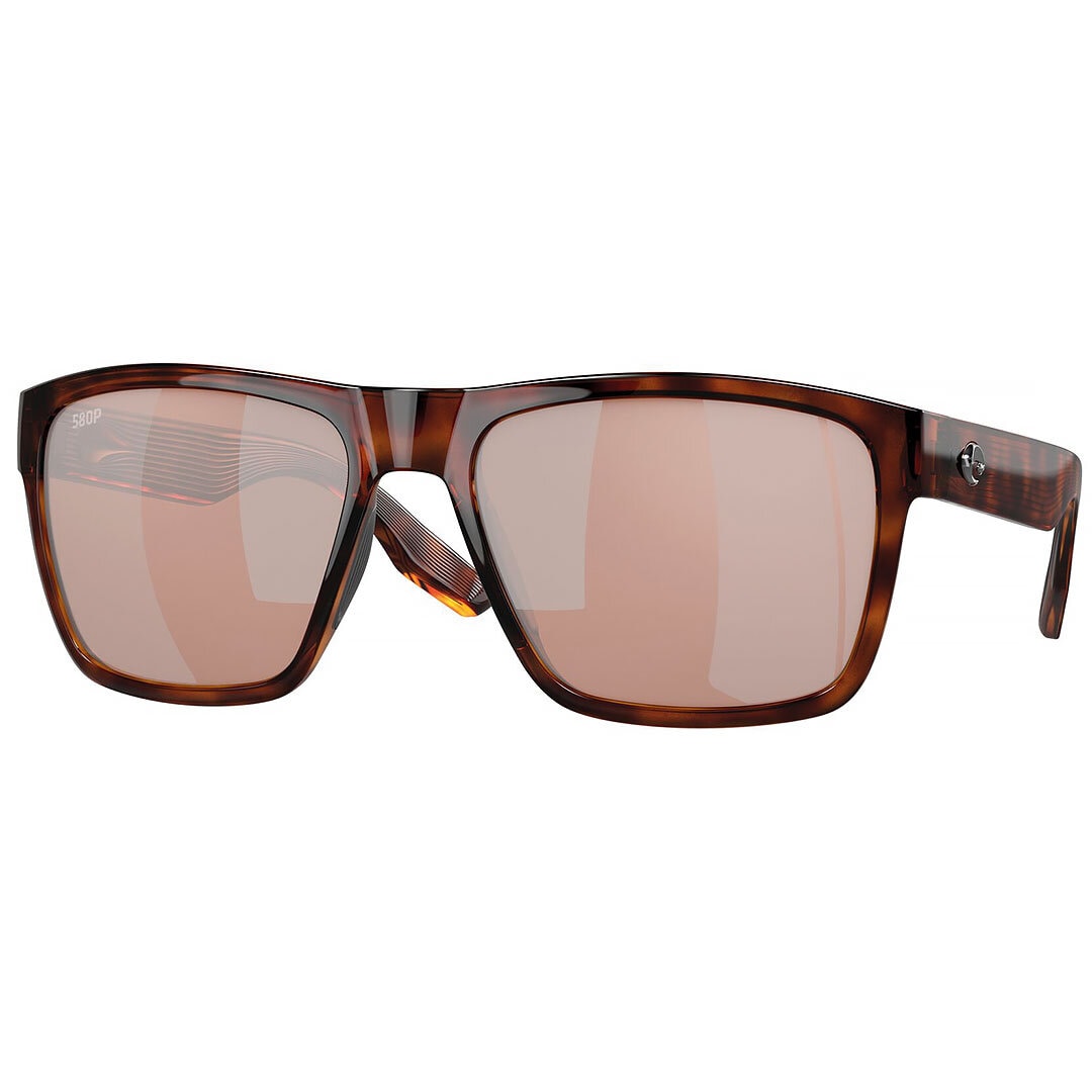 Costa Paunch XL Tortoise - Copper Silver Mirror 580P.