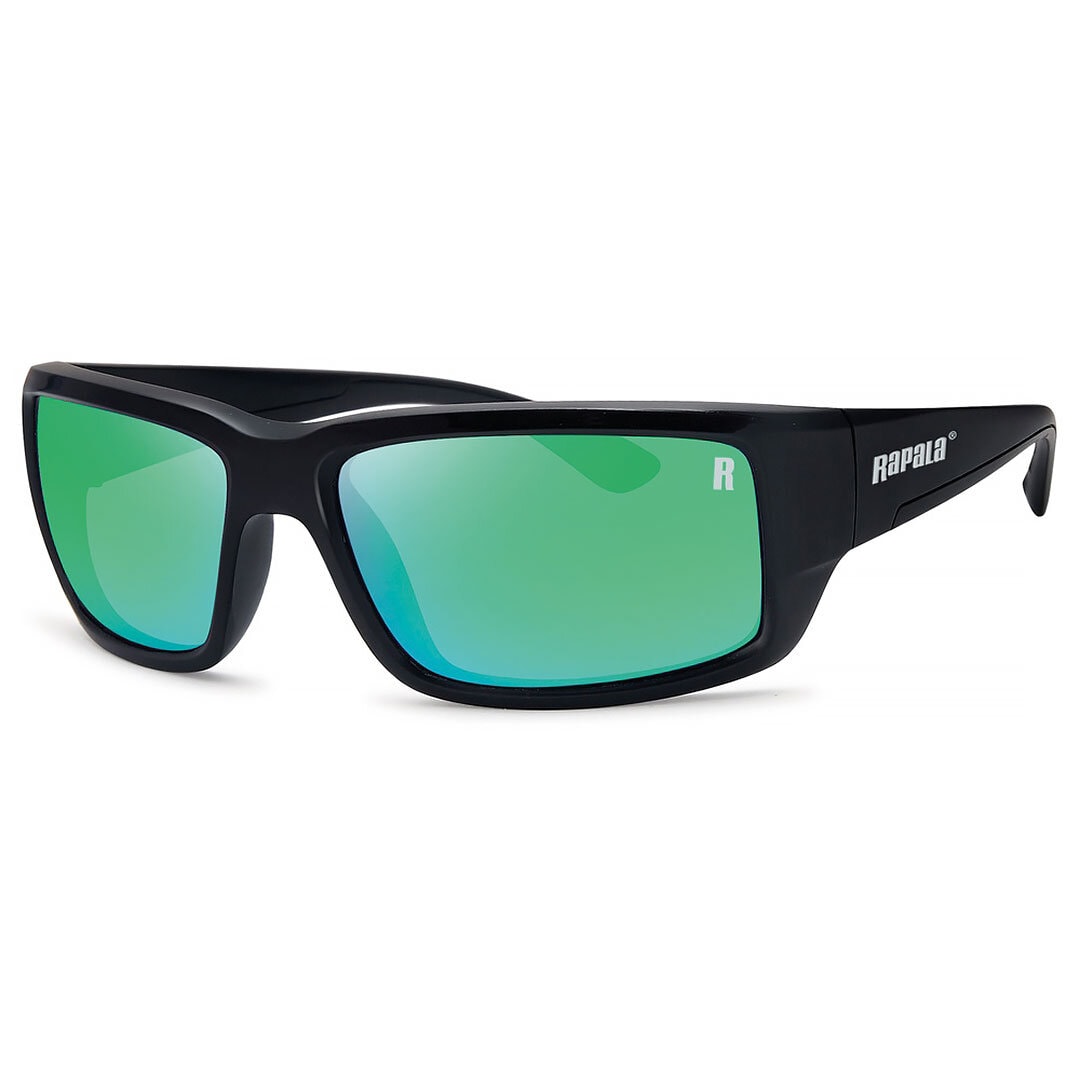 Rapala Amberjack Matte Black Green Mirror.