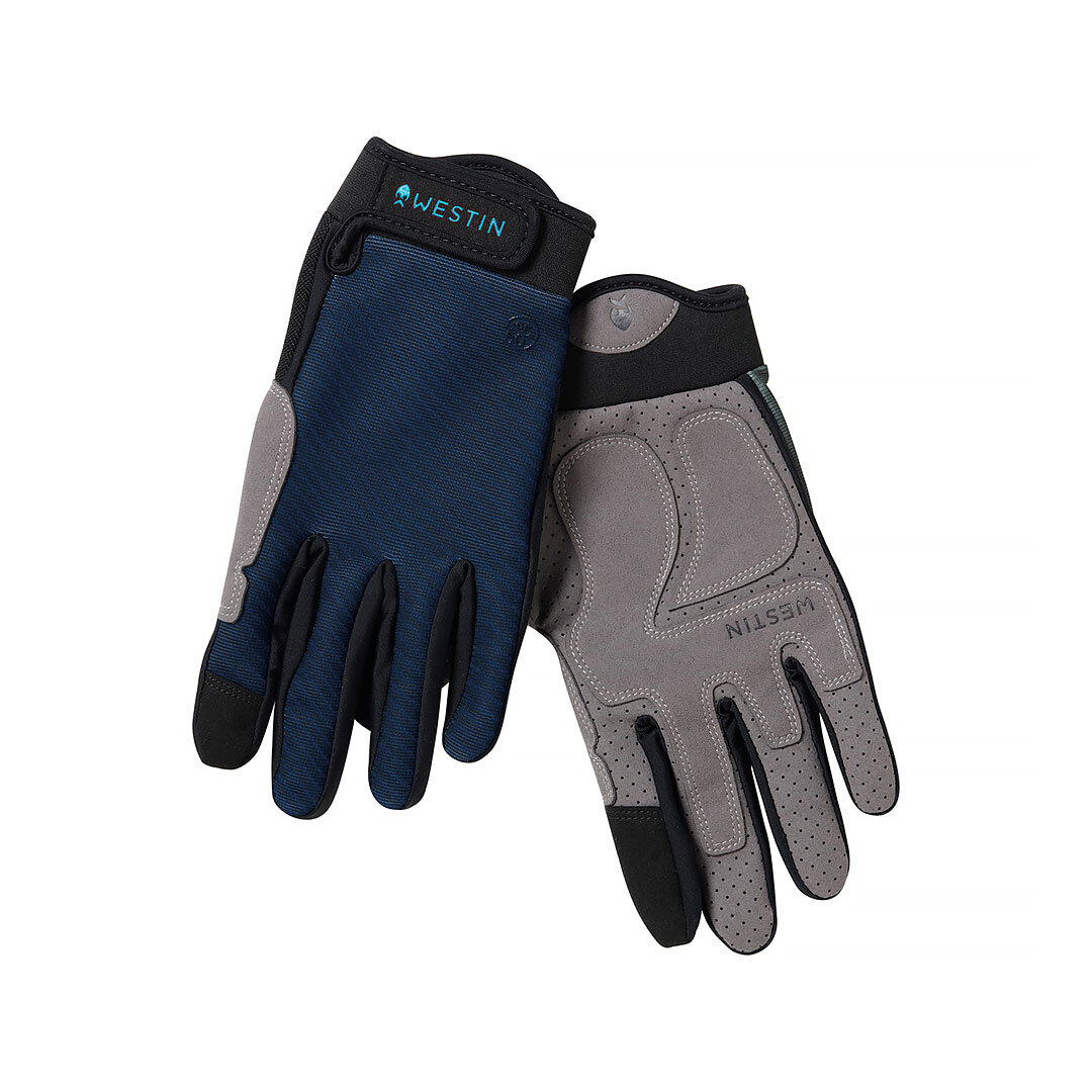 Westin Drip UPF Glove Petrol Blue.