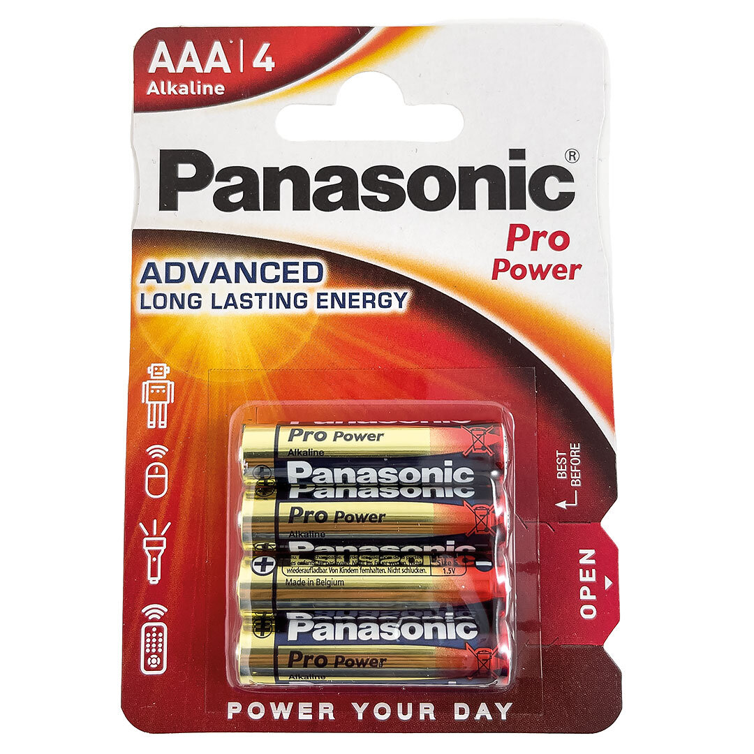 Panasonic Batteri LR06/AAA (4st fp).