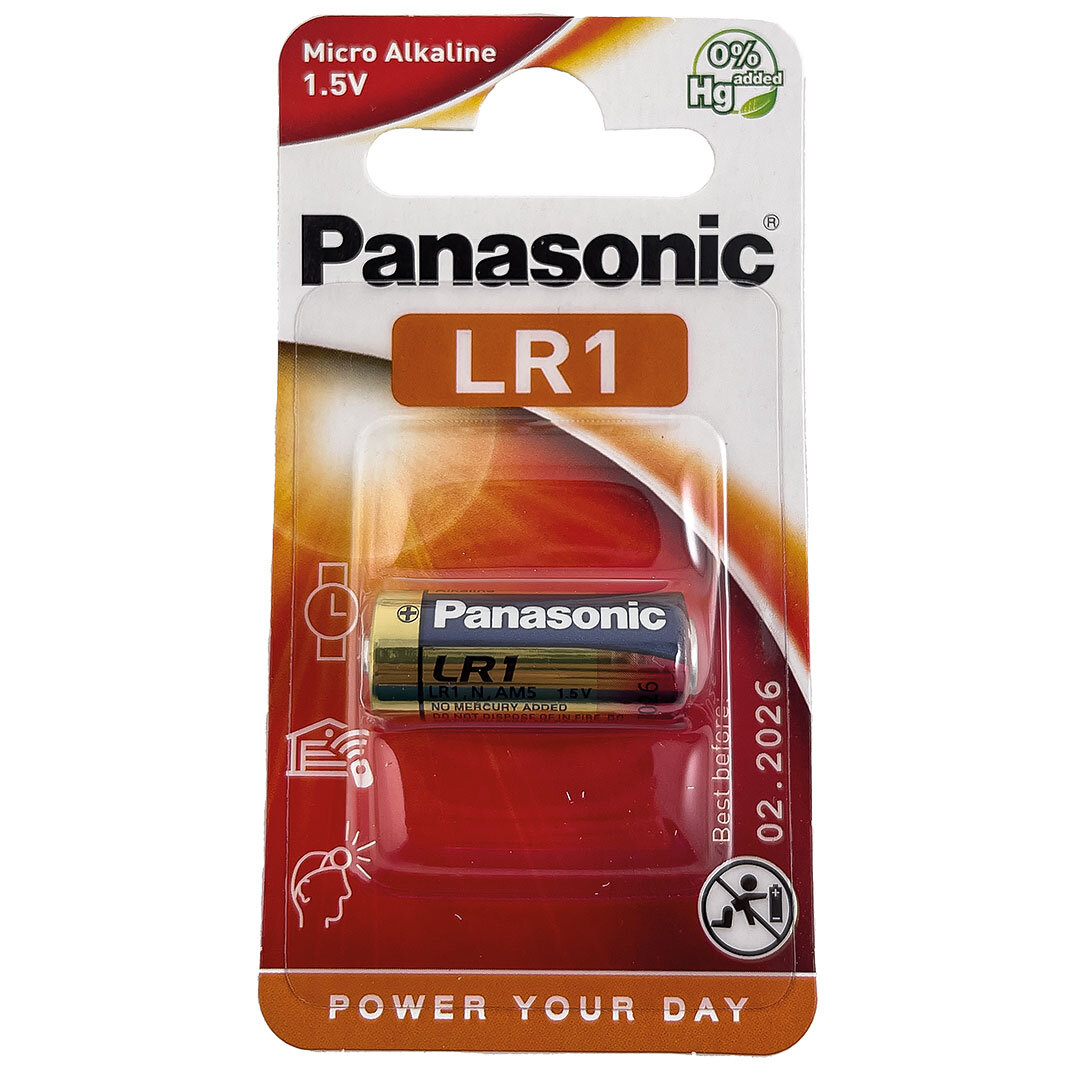 Panasonic Batteri LR1 (1st fp).