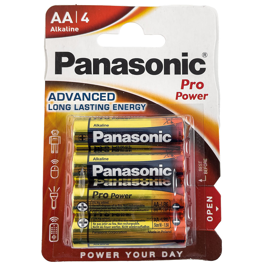 Panasonic Batteri LR6/AA (4st fp).