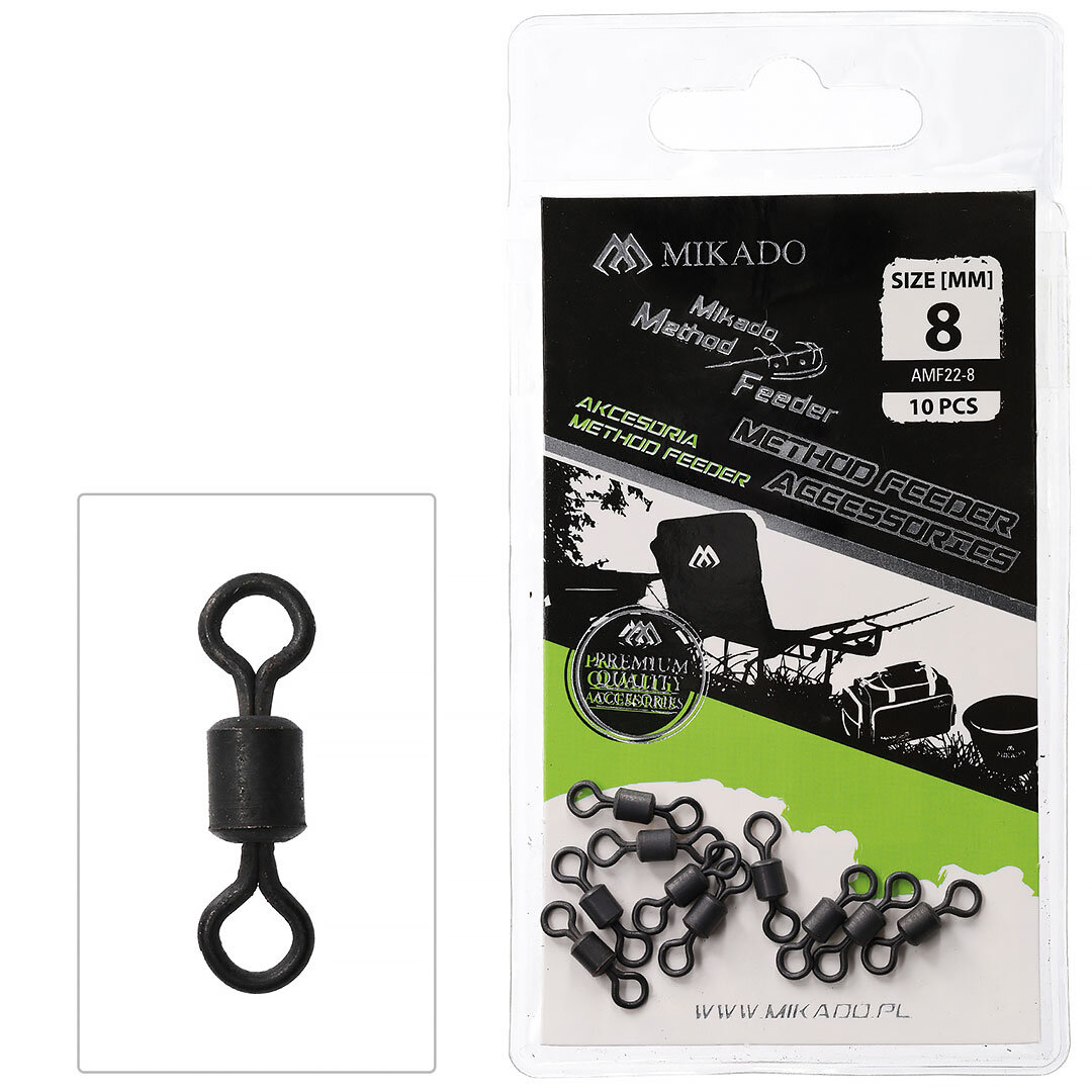 Mikado Method Feeder Swivel Str 8 10pcs