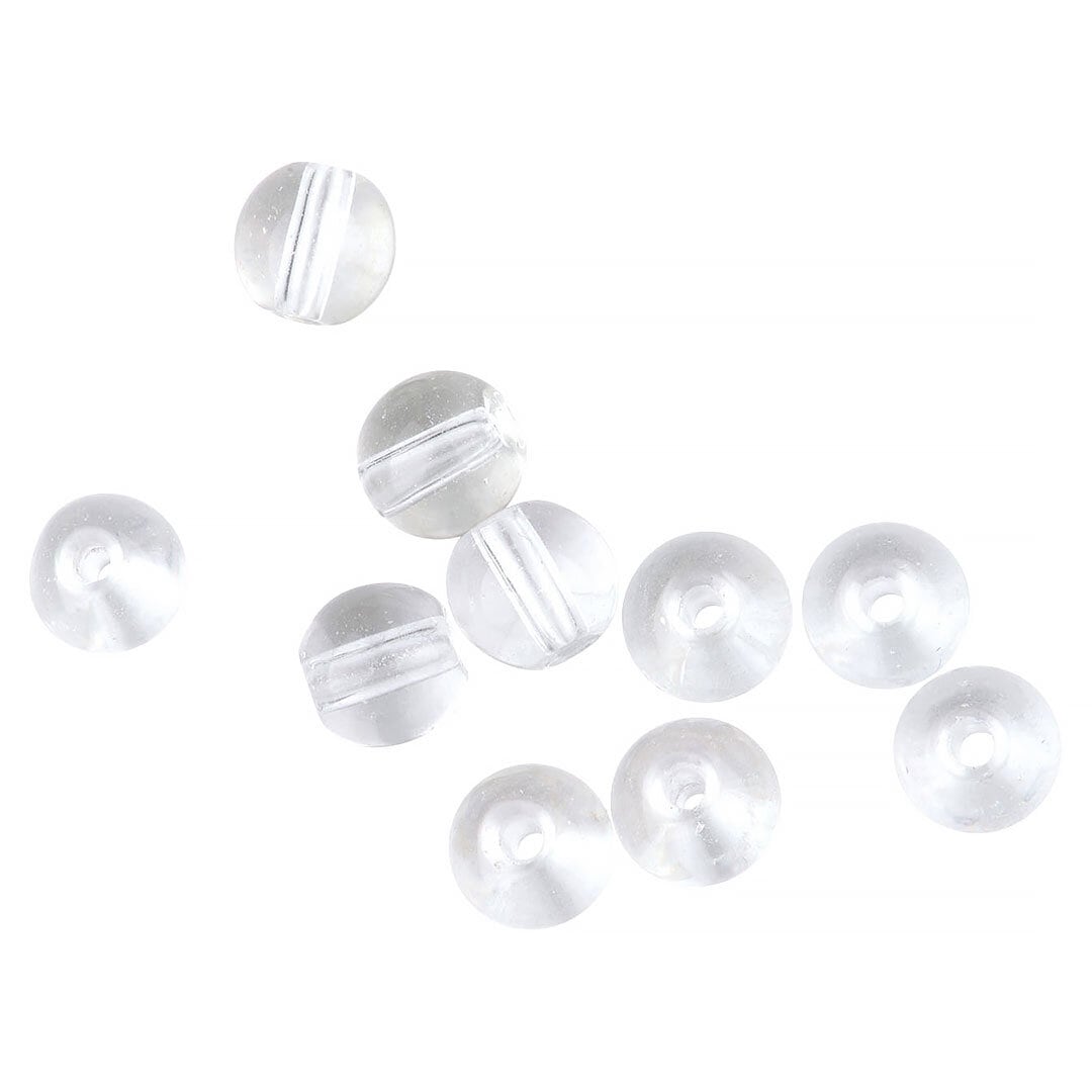 Spro Glass Beads Clear 6mm 10st
