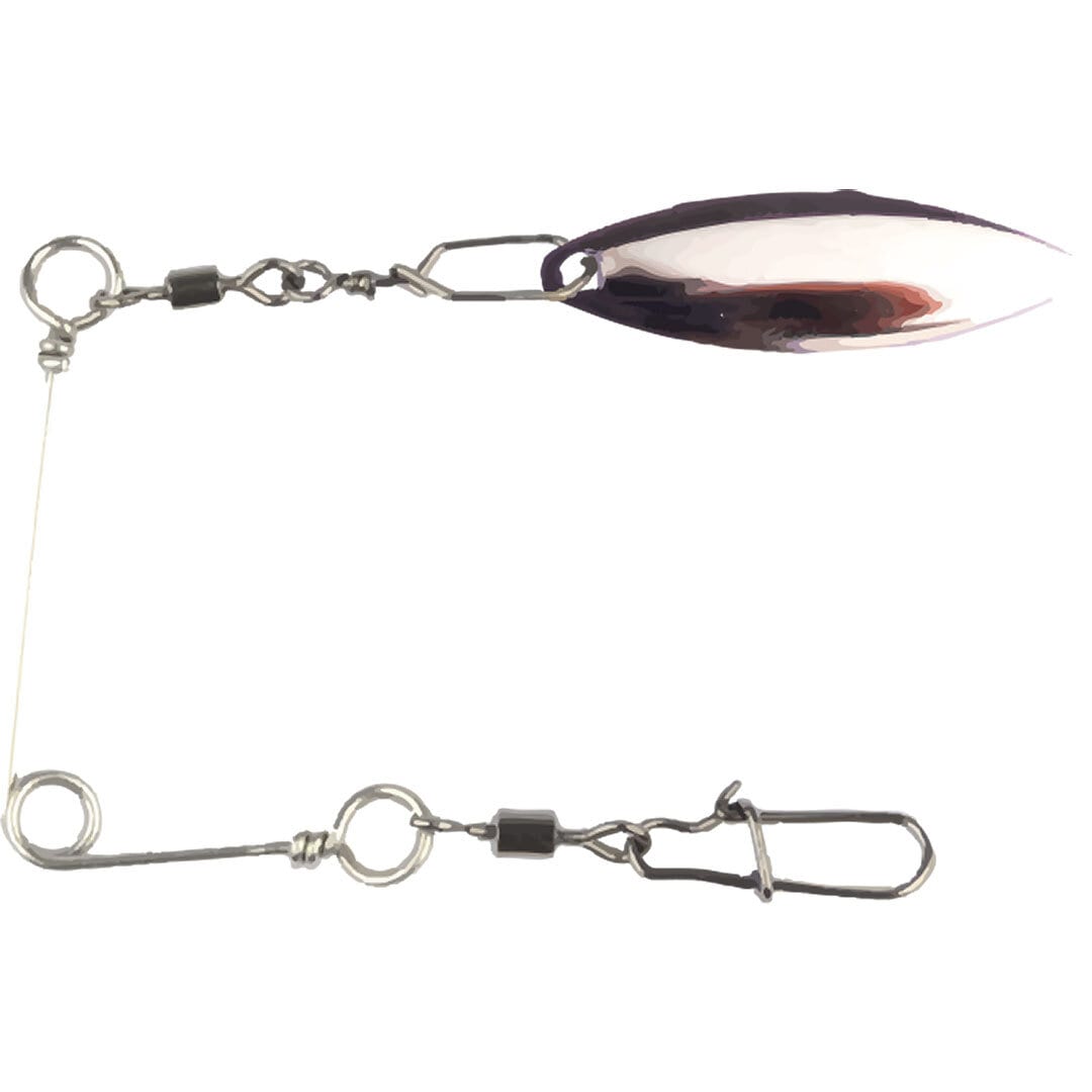 Darts Spinner Rig Perch Willow Silver.