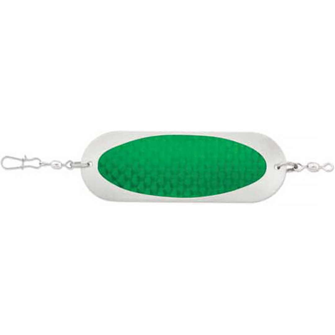 Luhr Jensen Dodger 15cm Silver/Green Tape