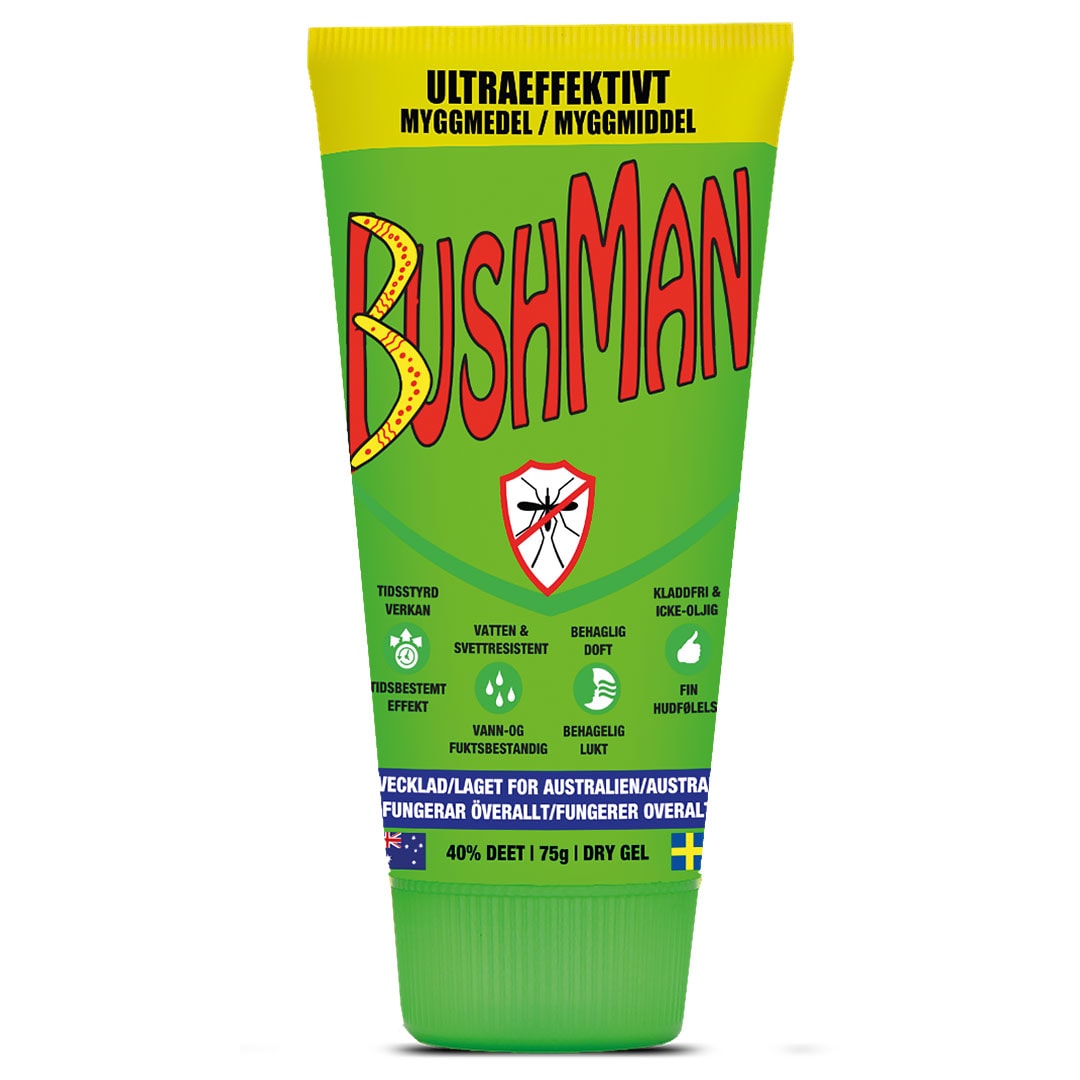 BushMan Myggmedel Drygel 75ml