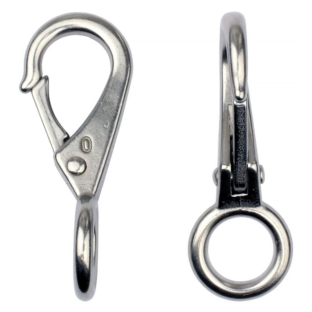 Karbinhake med Ögla 53mm 2st/fp