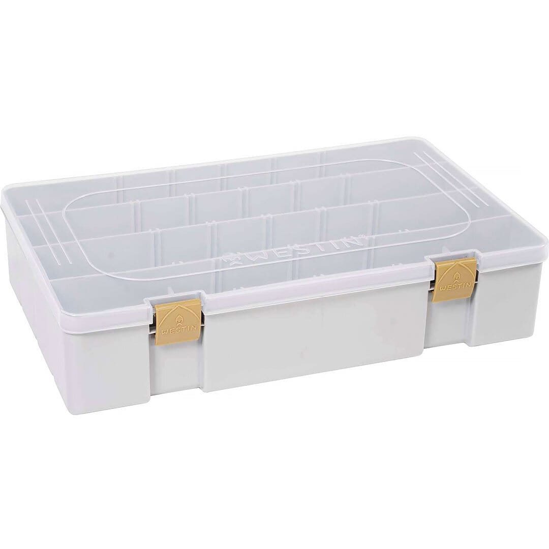 Westin W3 Tackle Box 36x22,5x8cm Grey/Clear.